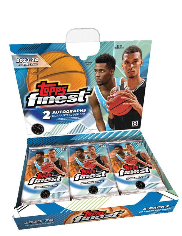 2023/24 Topps Finest Basketball Hobby Box (2 Autos) - NBA Hobby Box