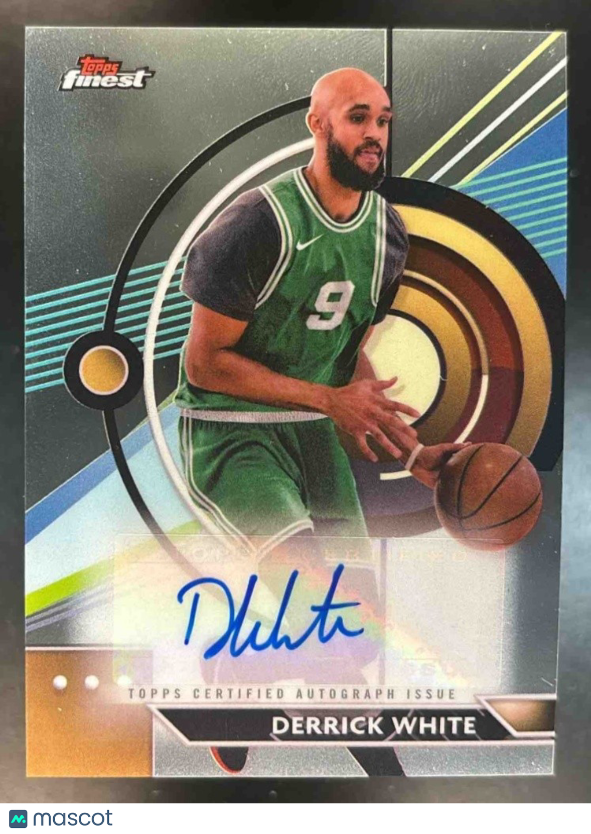 2023-24 Topps Finest Derrick White Auto #FA-DW Boston Celtics - Sports Cards