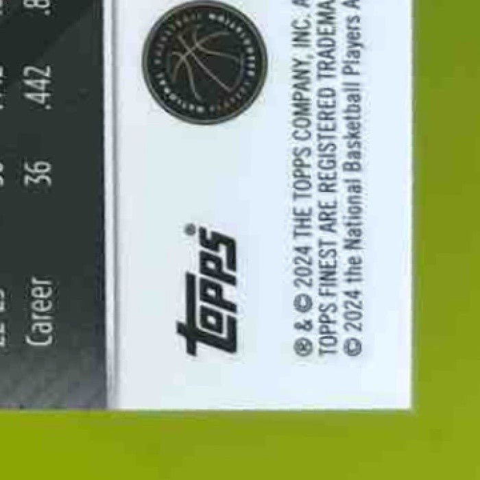 2023-24 Topps Finest Gradey Dick Red Refractor 4/5 #280 RC Rare Toronto Raptors - Sports Cards