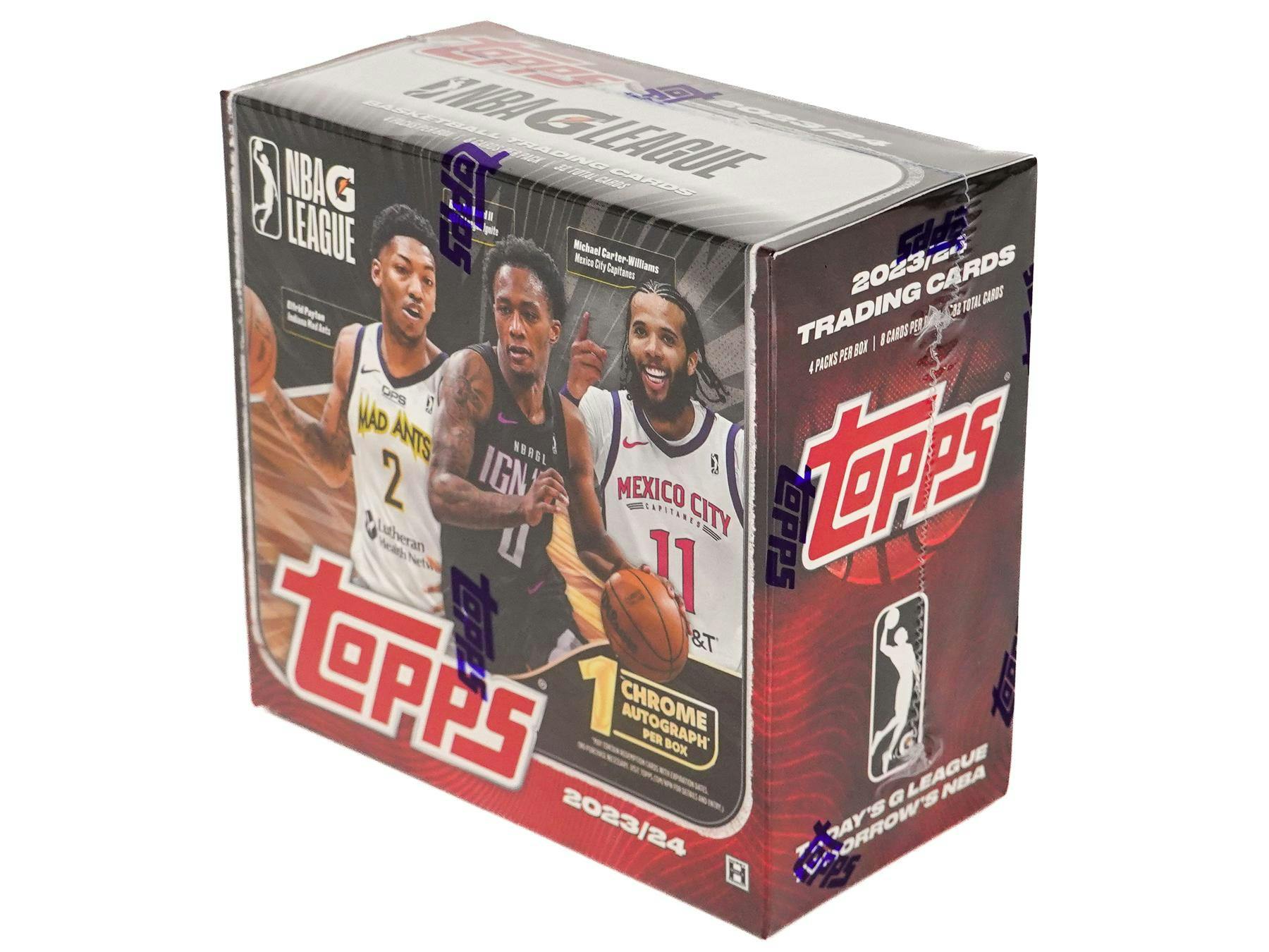 2023/24 Topps G-League Basketball NBA Hobby Box (1 Auto) - NBA Blaster