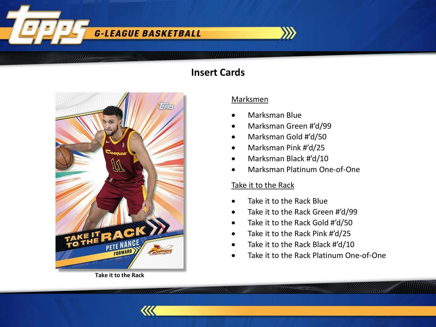 2023/24 Topps G-League Basketball NBA Hobby Box (1 Auto) - NBA Blaster