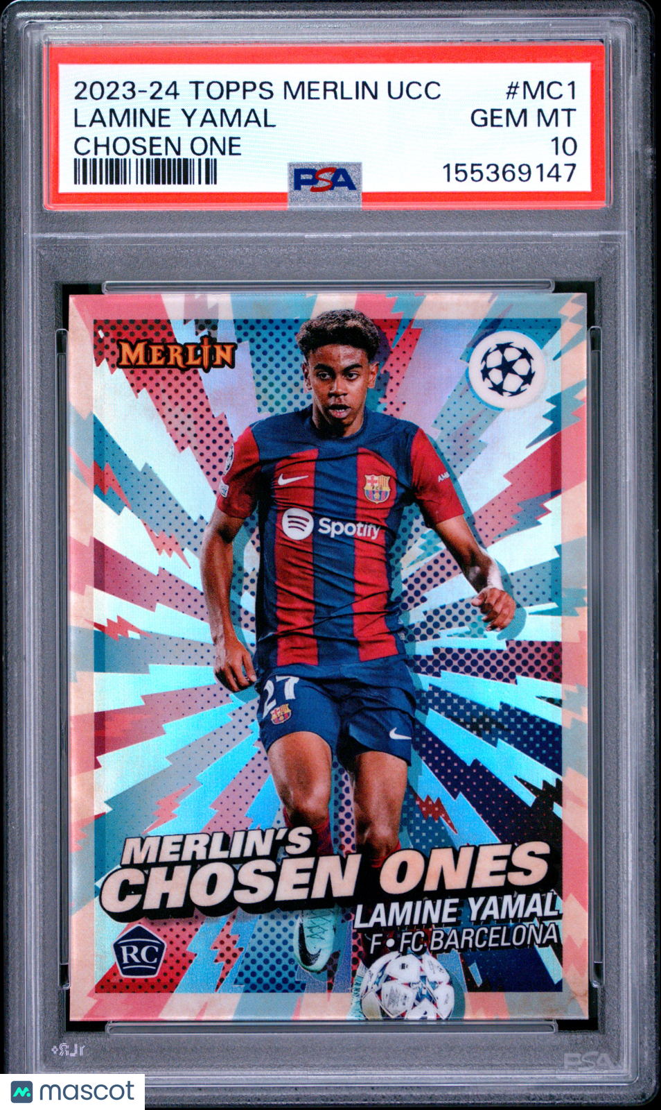 2023-24 Topps Merlin UEFA Club Merlin's Chosen Ones