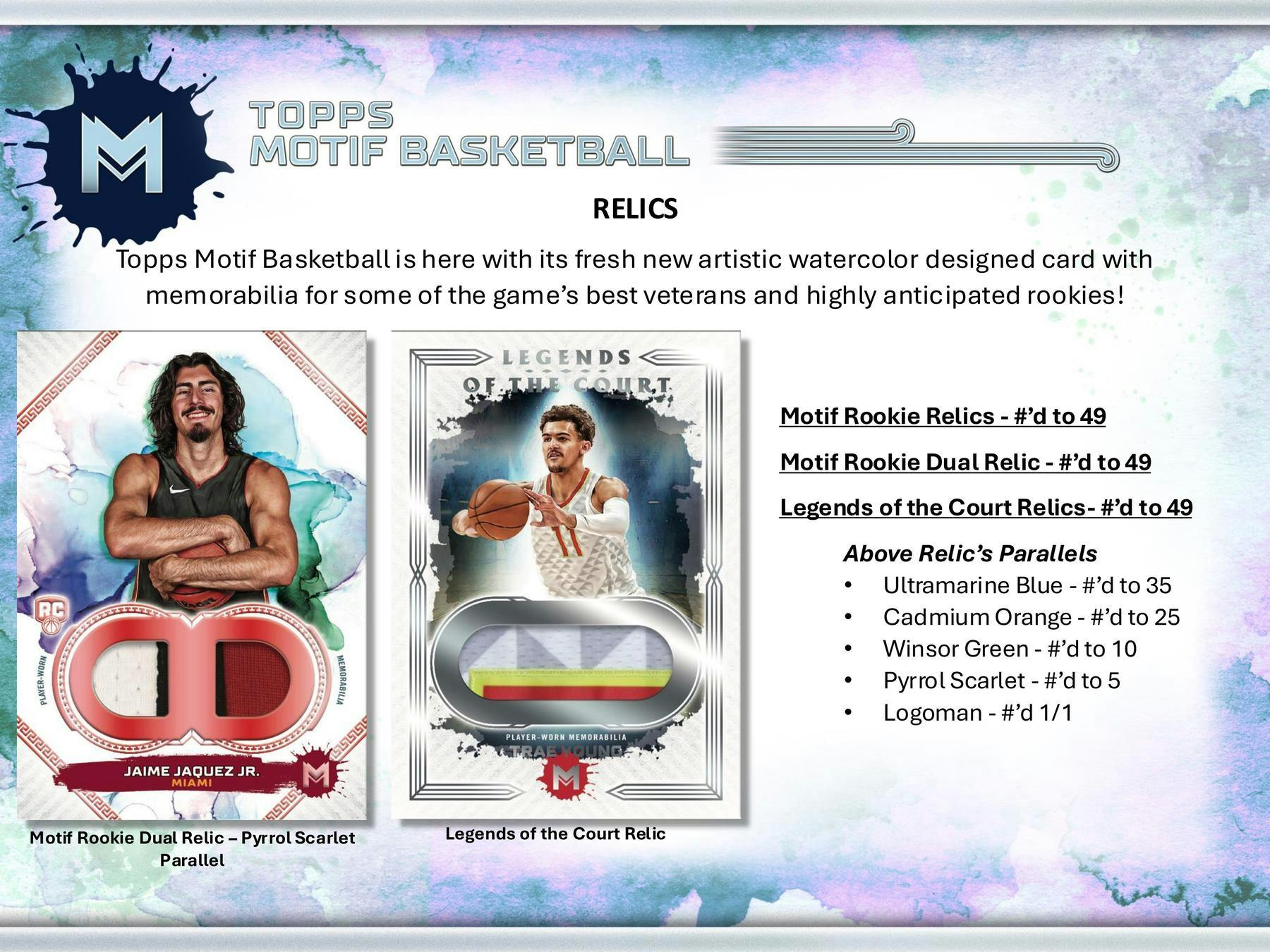 2023/24 Topps Motif Basketball Hobby Box (5 Autos + 1 Mem) Wemby RC ? - NBA Hobby Box