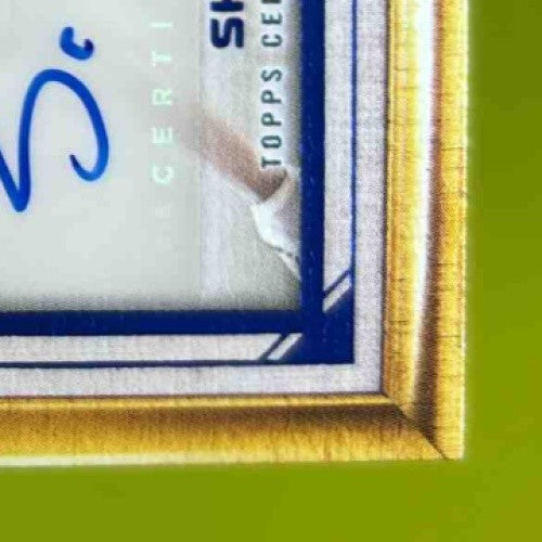 2023-24 Topps Motif Shawn Kemp Gallery Graphs Ultramarine Blue 42/49 #GG-SK Auto - Sports Cards
