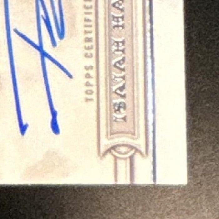 2023-24 Topps Royalty Collection Isaiah Hartenstein Regalia Relic Signatures /99 - Sports Cards