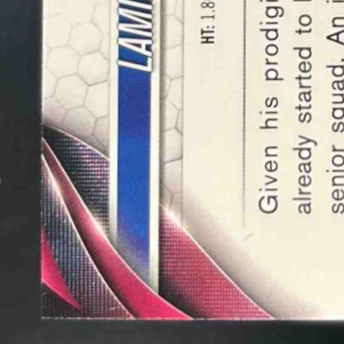 2023-24 Topps UEFA Club Competitions Lamine Yamal Pink #64 RC FC Barcelona - EX - Sports Cards