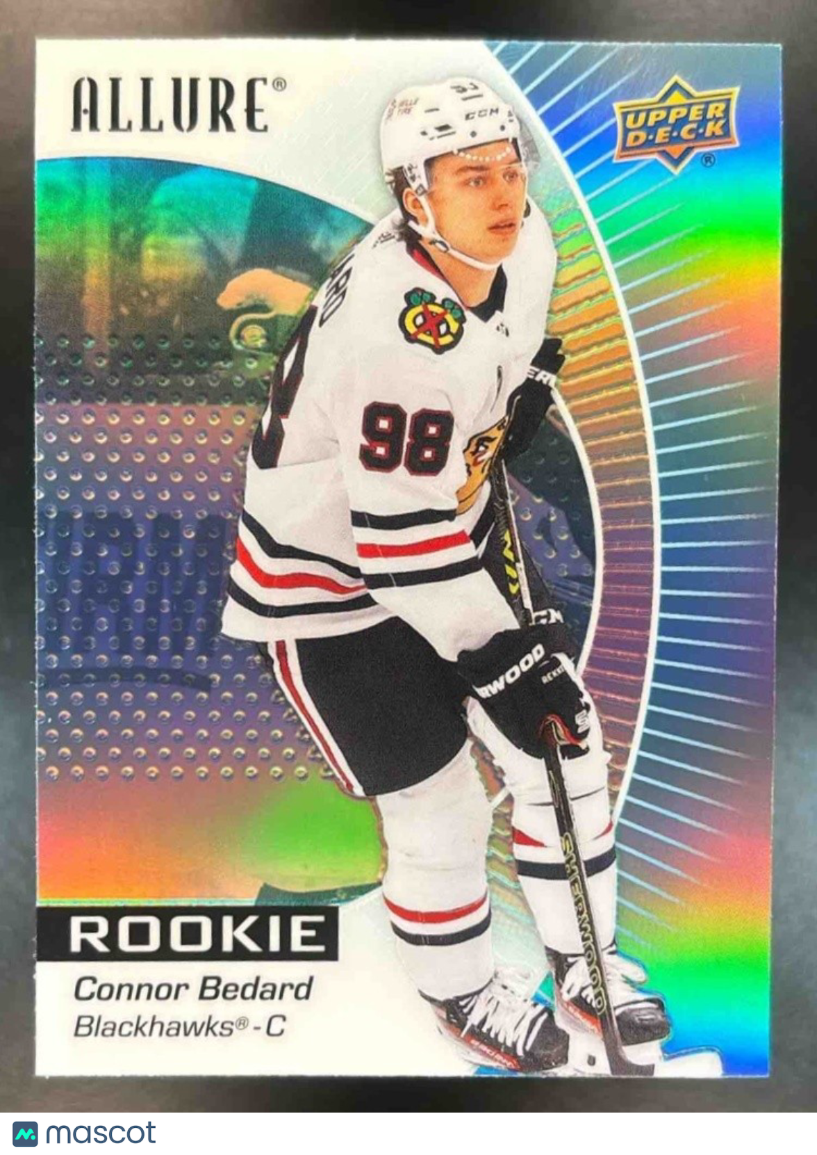 2023-24 Upper Deck Allure Connor Bedard #102 RC Chicago Blackhawks - Sports Cards
