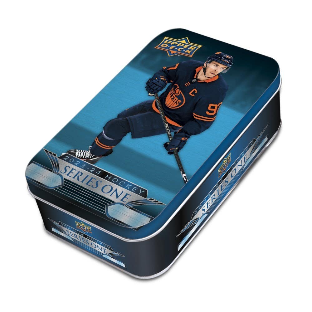 2023-24 Upper Deck Series 1 Hockey Cards (Tin) - Retail Pack