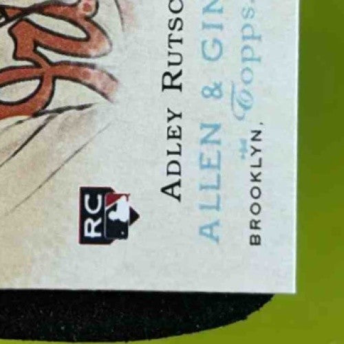 2023 Allen & Ginter Adley Rutschman A&G Rookie Design Variation Mini Orioles - Sports Cards