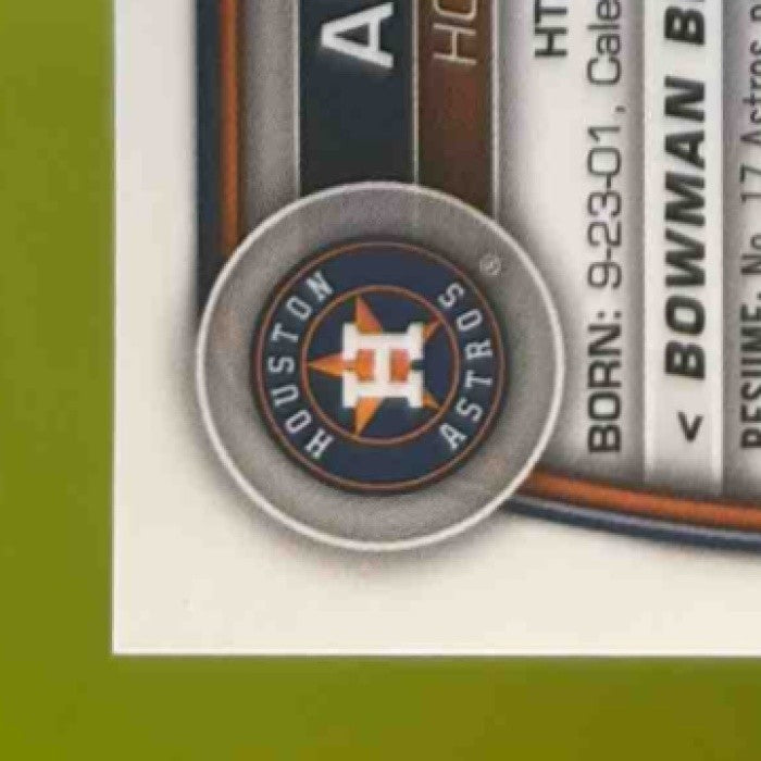 2023 Bowman Andrew Taylor Chrome Auto #CPA-ATR 1st Prospect Houston Astros - Sports Cards