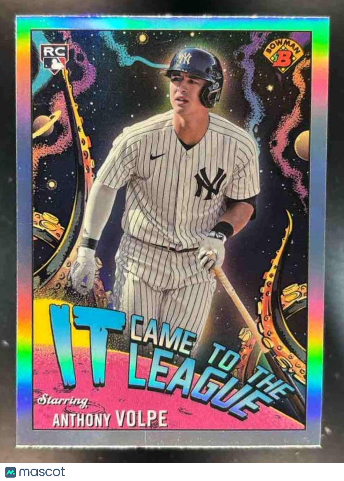 2023 Bowman Chrome Anthony Volpe It Came to the League RC New York Yankees - Sports Cards