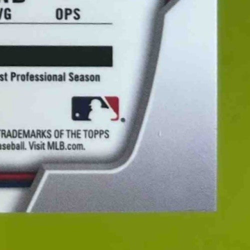 2023 Bowman Chrome Luis Guanipa Auto Gold Speckle /50 1st Prospect Braves - Sports Cards