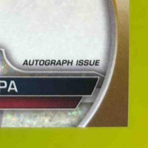 2023 Bowman Chrome Luis Guanipa Auto Gold Speckle /50 1st Prospect Braves - Sports Cards