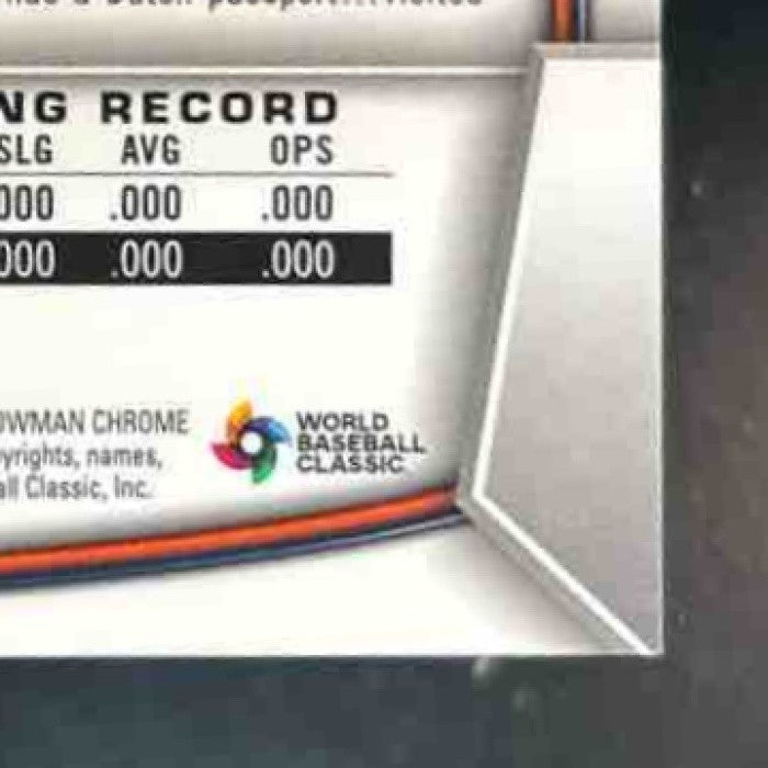 2023 Bowman Chrome Richie Palacios WBC Flag Variations Green /99 #WBC-67 - Sports Cards
