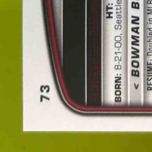 2023 Bowman Corbin Carroll #73 RC Arizona Diamondbacks - Sports Cards