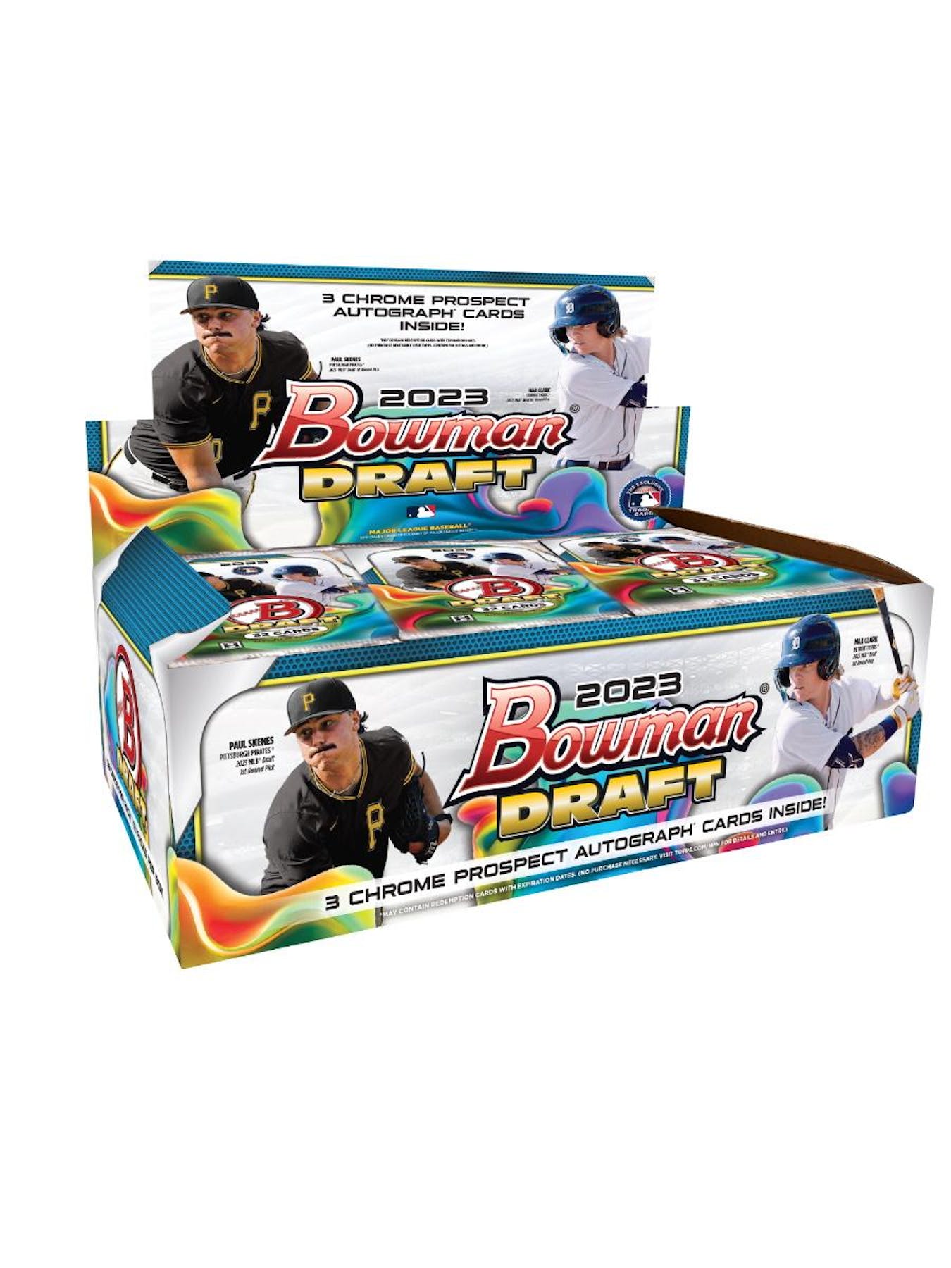 HOT! 2023 Bowman Draft Baseball Hobby Jumbo Box (3 Autos) SEALED or RI