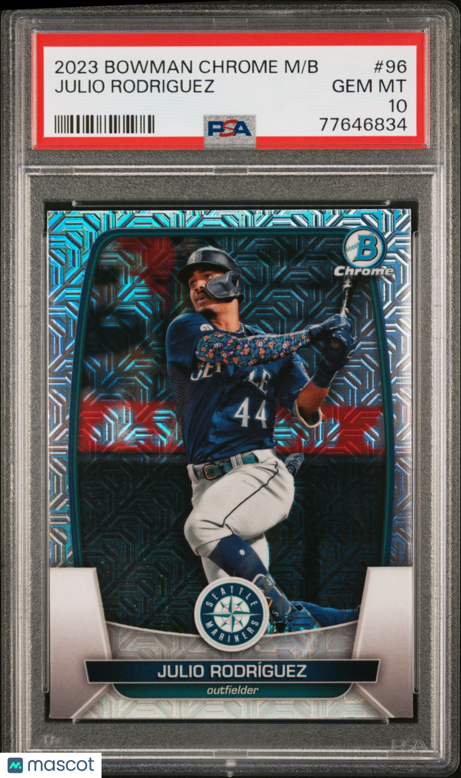 その他 bowman Julio Rodriguez psa10 chrome PSA 10 JULIO RODRIGUEZ 2020 Bowman Chrome Mega Box Mojo
