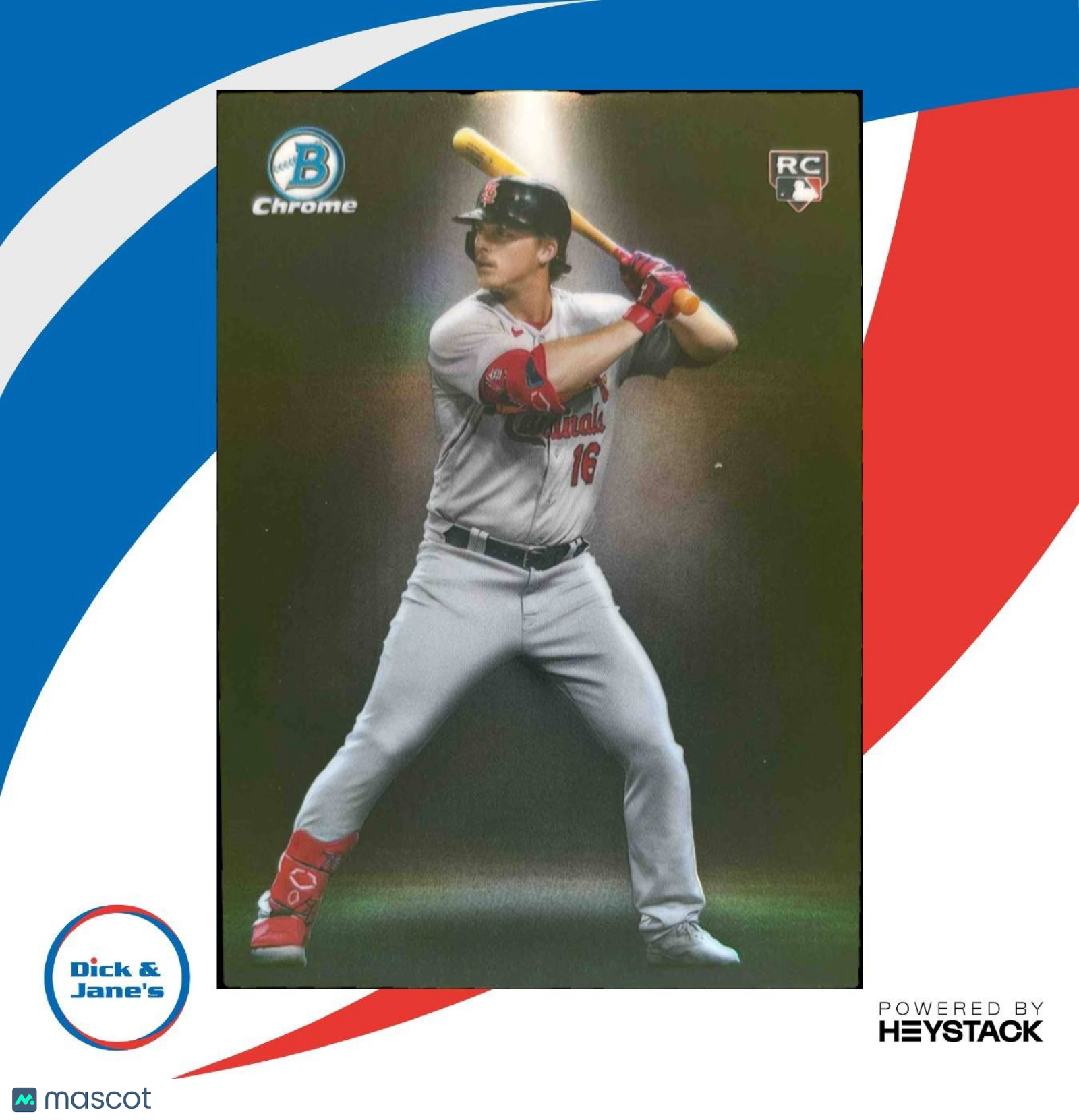 2023 Bowman Nolan Gorman Spotlights Chrome #BS-17 RC St. Louis Cardinals - Sports Cards