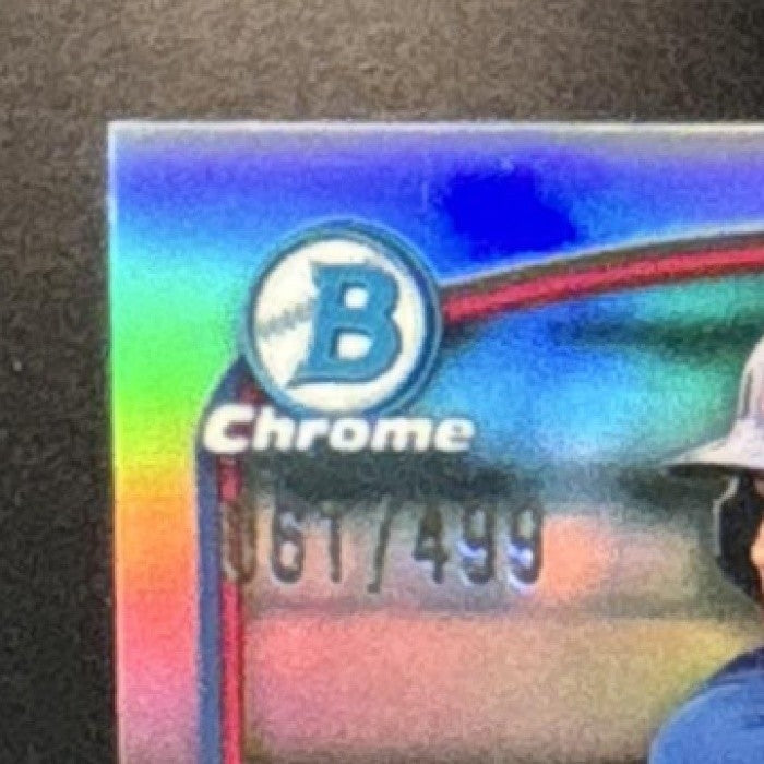 2023 Bowman Pedro Ramirez Chrome Auto Refractor /499 1st Prospect Chicago Cubs - Sports Cards