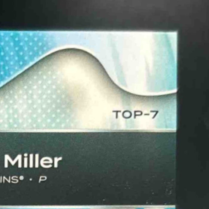2023 Bowman Platinum Jacob Miller Top Prospects Auto #TOP-7 Miami Marlins - Sports Cards