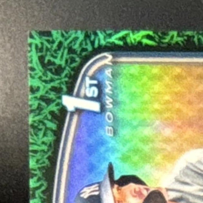 2023 Bowman Spencer Jones Chrome Grass Green /99 #BCP-139 1st Prospect Yankees - Sports Cards