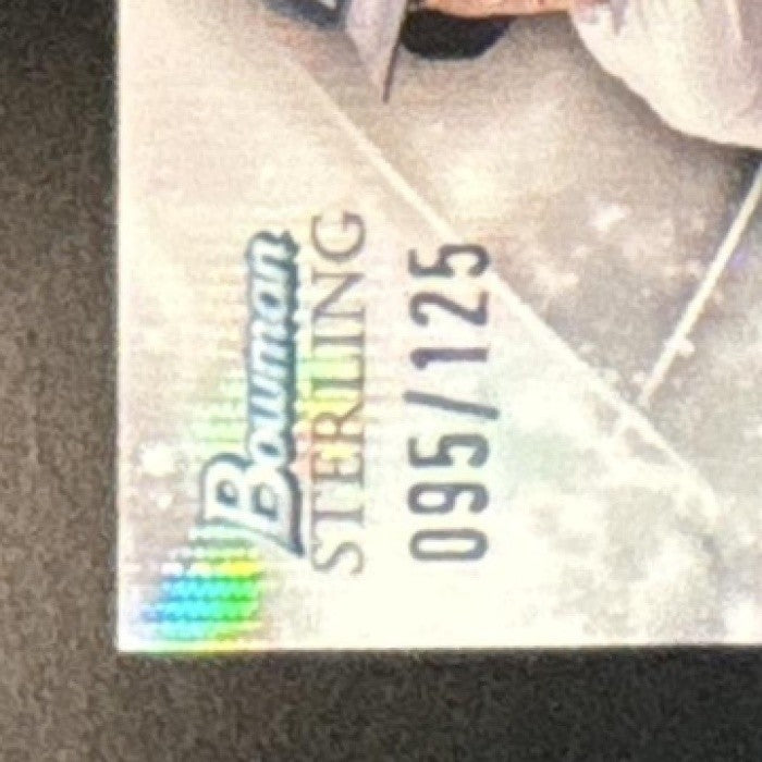 2023 Bowman Sterling Jacob Berry Prospect Auto Wave /125 #PA-JB Miami Marlins - Sports Cards