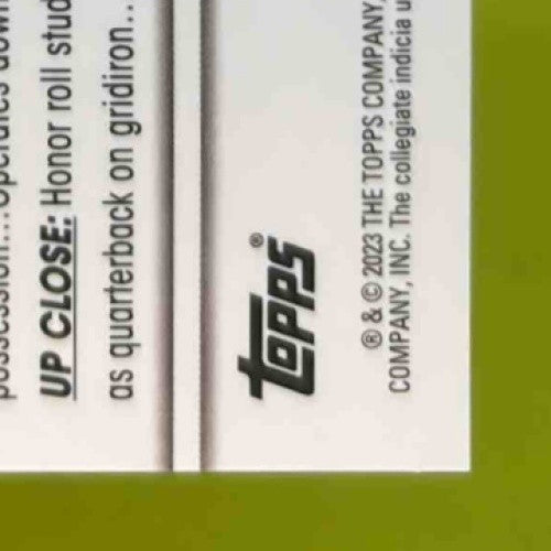 2023 Bowman University Chrome Cooper Dejean Blue Refractor 193/199 #27 Hawkeyes - Sports Cards