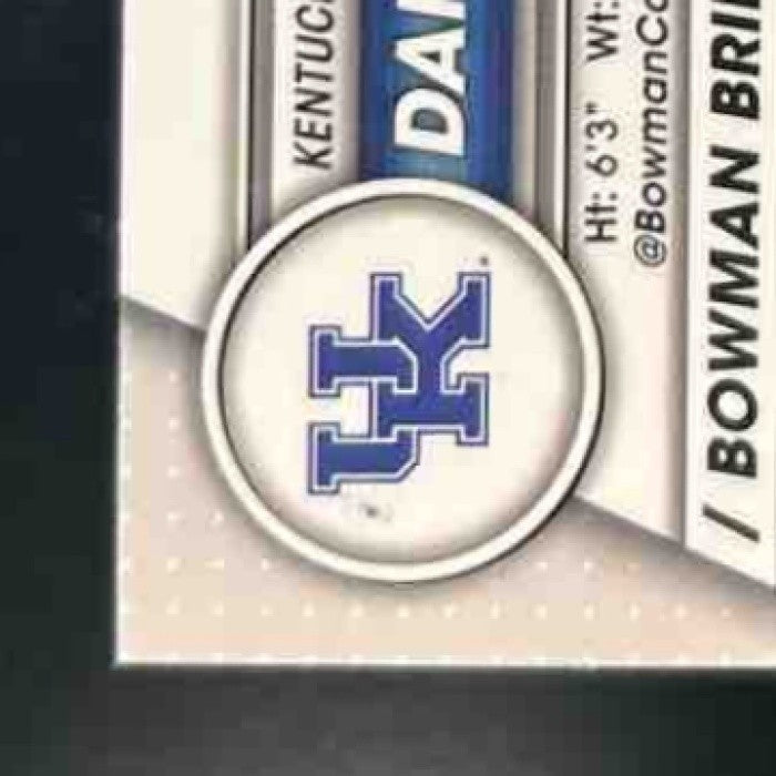 2023 Bowman University Chrome Dane Key Prospect Auto Green /99 #80 Wildcats - Sports Cards