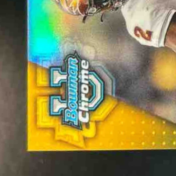 2023 Bowman University Chrome Elijah Badger Prospect Auto Refractor 49/499 #11 - Sports Cards
