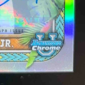 2023 Bowman University Chrome Michael Penix Jr. The Big Kahuna Auto 3/150 Rookie - Sports Cards