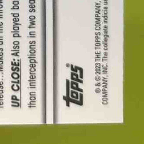 2023 Bowman University Chrome Sapphire Michael Penix Jr. #141 Washington Huskies - Sports Cards