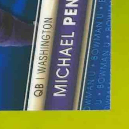 2023 Bowman University Chrome Sapphire Michael Penix Jr. #141 Washington Huskies - Sports Cards