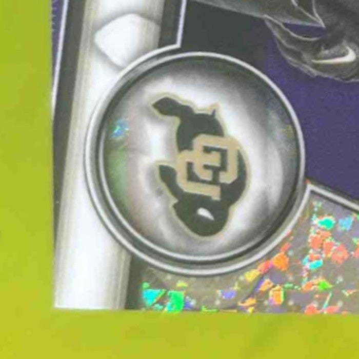 2023 Bowman University Chrome Travis Hunter Purple /399 #36 Colorado Buffaloes - Sports Cards