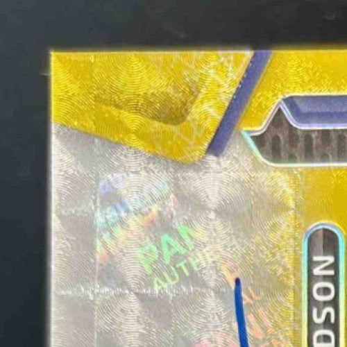 2023 Certified Anthony Richardson Freshman Fabric Signatures Gold /10 Colts - Sports Cards