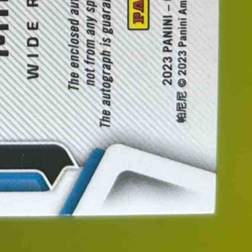 2023 Certified Jonathan Mingo Freshman Fabric Mirror Signatures Pink /299 Auto - Sports Cards