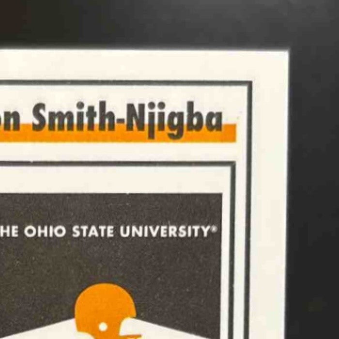 2023 Chronicles Draft Picks Jaxon Smith-Njigba Purple 1/49 RC Ohio State Buckeye - Sports Cards