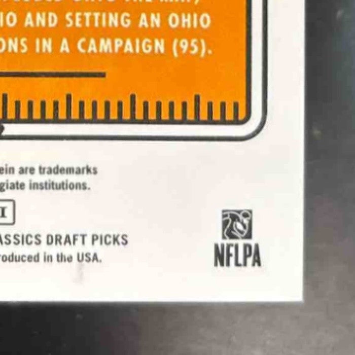 2023 Chronicles Draft Picks Jaxon Smith-Njigba Purple 1/49 RC Ohio State Buckeye - Sports Cards