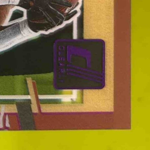 2023 Clearly Donruss Kendre Miller Auto Purple /175 #72 RC New Orleans Saints - Sports Cards