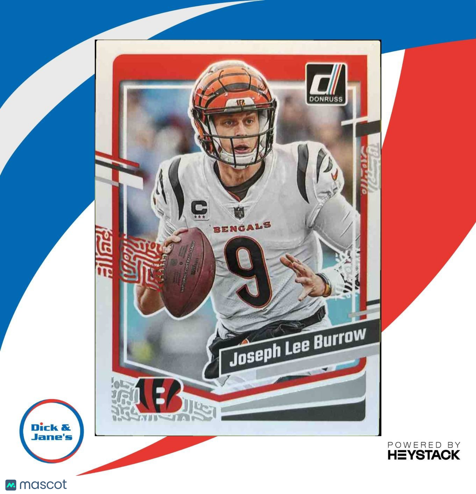 2023 Donruss Joe Burrow #57b VAR FULL NAME SHORT PRINT Cincinnati Bengals - Sports Cards