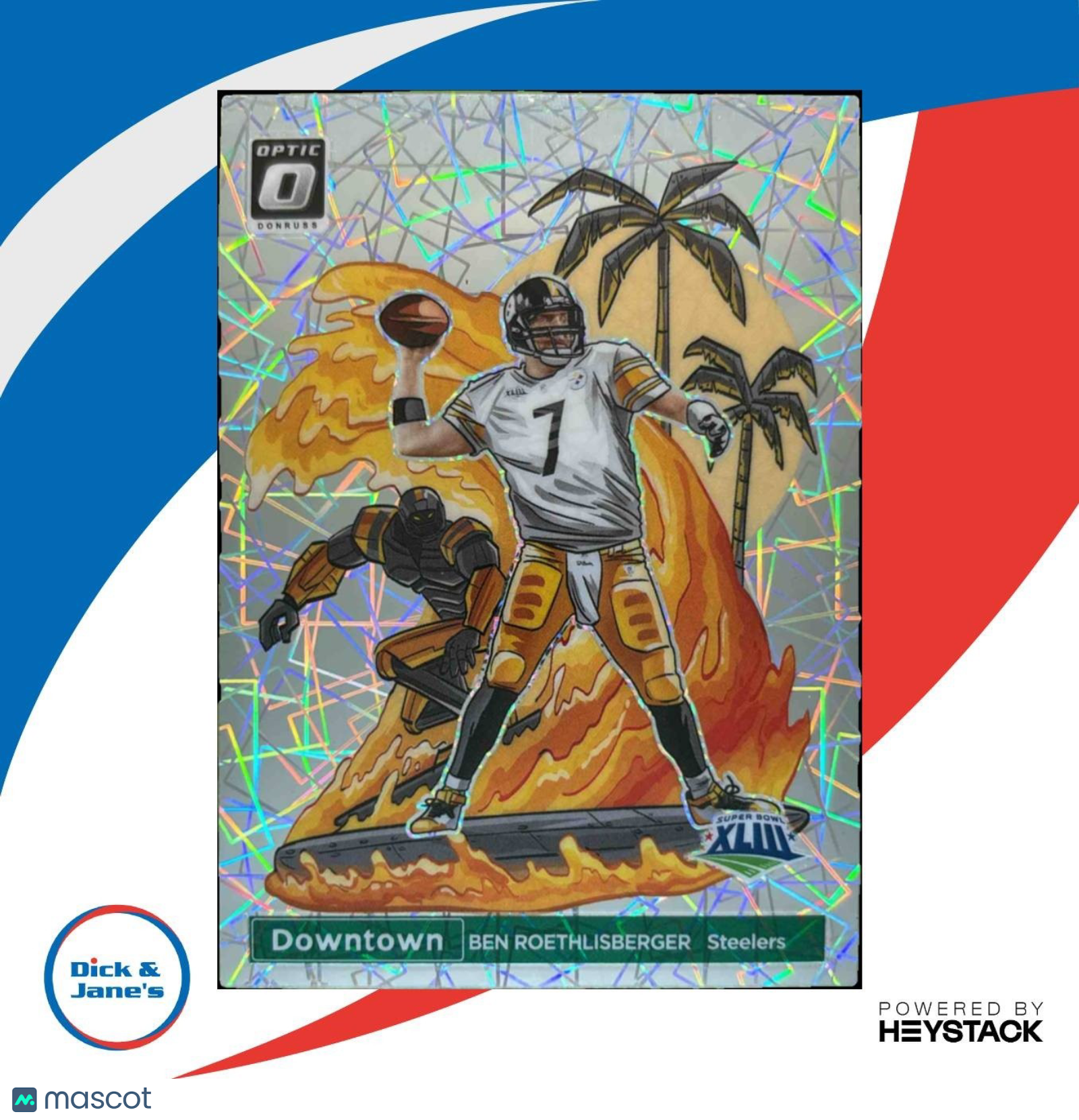 2023 Donruss Optic Ben Roethlisberger Super Bowl