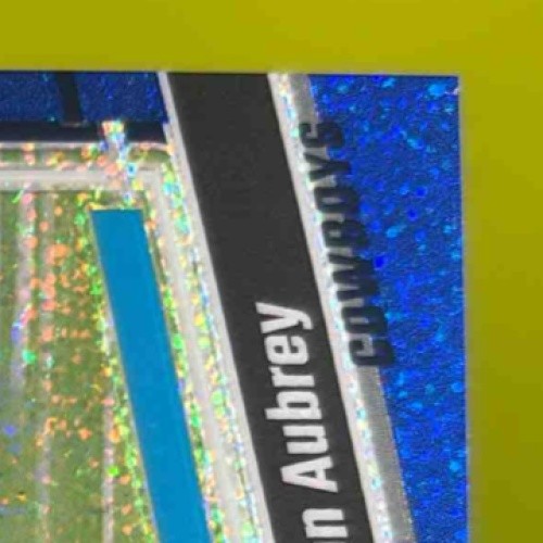 2023 Donruss Optic Brandon Aubrey Blue Glitter Prizm 226 RC Rated Rookie Cowboys - Sports Cards