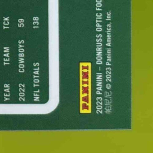 2023 Donruss Optic Micah Parsons One Hundred Emoji Prizm #50 Dallas Cowboys - Sports Cards