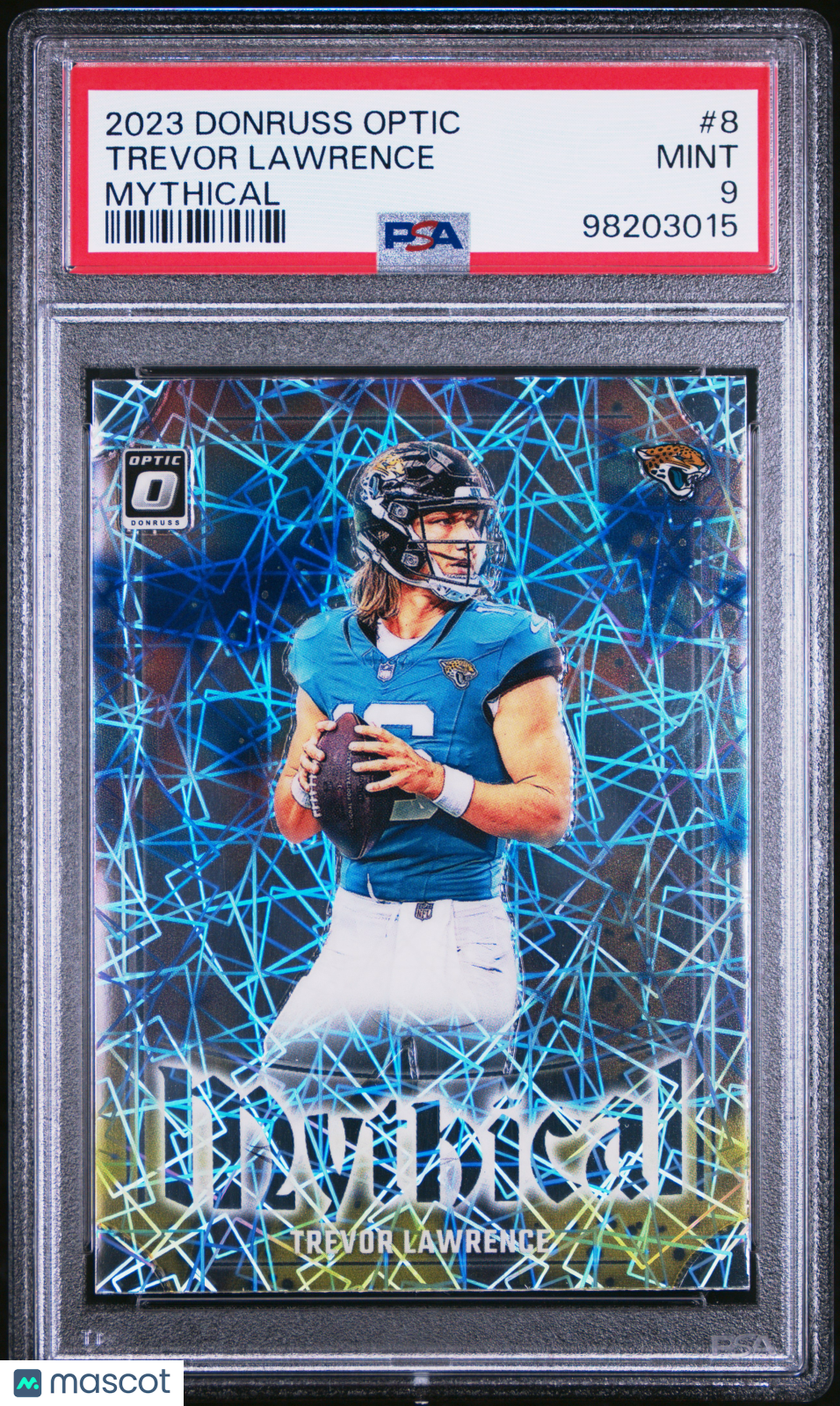 2023 Donruss Optic Mythical Trevor Lawrence #8 PSA 9 MINT Jacksonville Jaguars - Graded Sports Cards