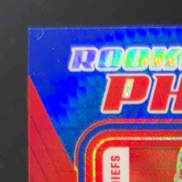 2023 Donruss Optic Rashee Rice Rookie Phenom Blue Hyper MEM Kansas City Chiefs - Sports Cards