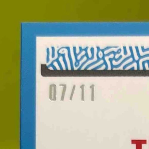 2023 Donruss Optic Tre Tucker Rated Rookie RPS Auto Red /11 #261 RC Raiders - Sports Cards