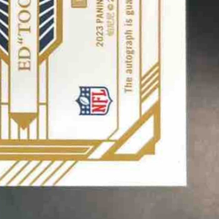 2023 Flawless Ed ’Too Tall’ Jones Champions Signatures /25 Auto Dallas Cowboys - Sports Cards