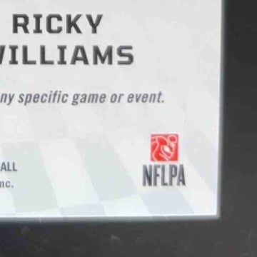 2023 Illusions Bijan Robinson Ricky Williams Rookie Idols Dual Mem Black 33/50 - Sports Cards