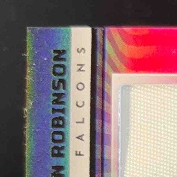 2023 Illusions Bijan Robinson Ricky Williams Rookie Idols Dual Mem Black 33/50 - Sports Cards