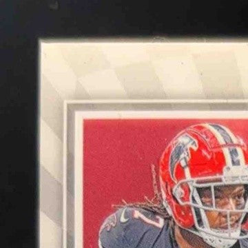 2023 Illusions Bijan Robinson Ricky Williams Rookie Idols Dual Mem Black 33/50 - Sports Cards