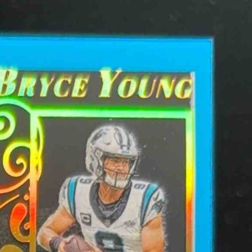 2023 Illusions Bryce Young King of Cards Light Blue 44/299 RC Carolina Panthers - Sports Cards
